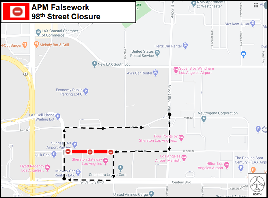 Construction Closure Map