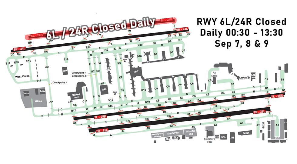 Aerial Airfield Map